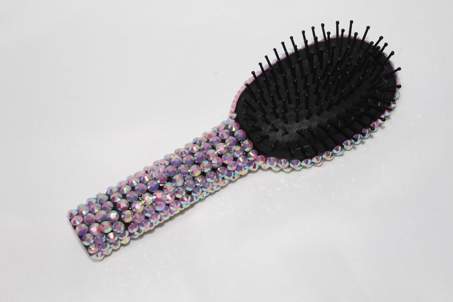 Pearl blinged hairbrush